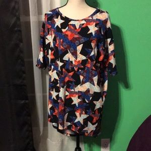 Lularoe Americana Irma Tunic